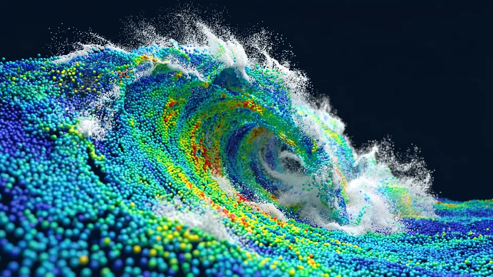 Scientific simulation visualization for DualSPHysics